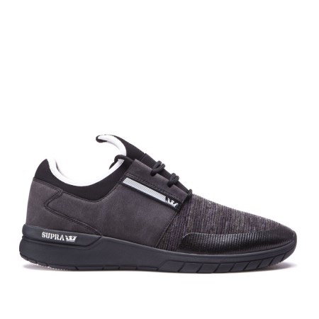 Supra Flow Run Mens Low Tops Shoes Chocolate UK 14EAK